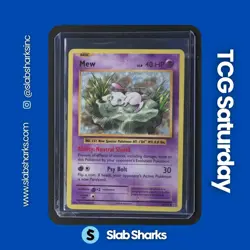 2016 POKEMON XY EVOLUTIONS #53/108 MEW HOLO RARE - Image 1