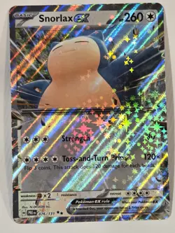 Snorlax ex 076/131 Holo Double Rare Prismatic Evolutions Pokemon Holo NM - Image 3