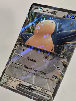 Snorlax ex 076/131 Holo Double Rare Prismatic Evolutions Pokemon Holo NM - Image 4