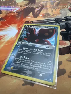 Pokemon TCG Dark Octillery Team Rocket Returns 8/019 LP Condition - Image 2