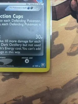 Pokemon TCG Dark Octillery Team Rocket Returns 8/019 LP Condition - Image 5
