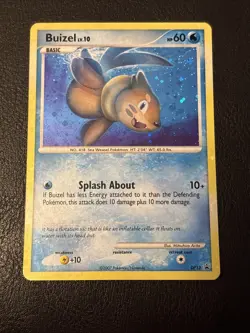Buizel LV.10 Vintage Black Star Promo Pokemon Diamond Pearl DP13 NM - Image 1