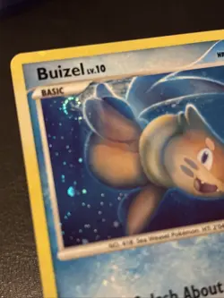 Buizel LV.10 Vintage Black Star Promo Pokemon Diamond Pearl DP13 NM - Image 2