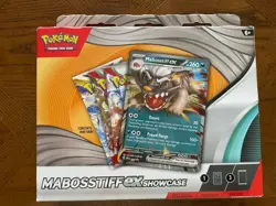 Pokemon Mabosstiff Ex Showcase Booster Pack Box - Image 1