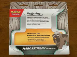 Pokemon Mabosstiff Ex Showcase Booster Pack Box - Image 2