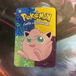 Pokemon 151 Vintage Pocket Monsters HOLO Prism Sticker 2000 Nintendo jiggpuff - Image 1