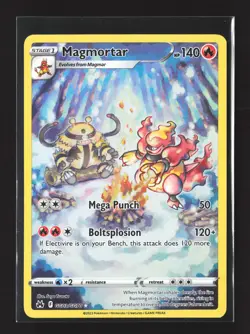 Pokemon Crown Zenith: Galarian Gallery #GG03/GG70 Ultra Rare,Holo Magmortar - Image 1