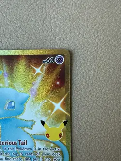 Pokemon Celebrations Mew Secret Rare Full Art Holo #025/025 2021 - Image 3