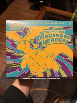 Pokemon TCG Ascended Heroes ETB Elite Trainer Box Factory Sealed Brand New - Image 1