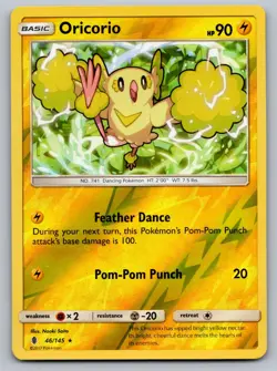 Oricorio 46/145 Guardians Rising Pokemon Reverse Holo Lightly Played - Image 1