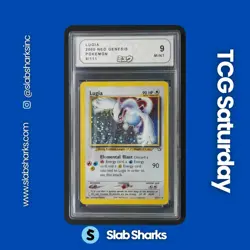 2000 POKEMON NEO GENESIS #9/111 LUGIA HOLO RARE - Image 1