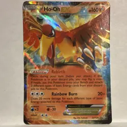Pokemon Ho-Oh EX Dragons Exalted 22/124 Ultra Rare Holo Basic 160HP English - Image 1