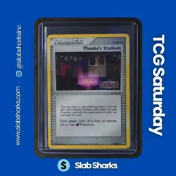 2007 POKEMON EX POWER KEEPERS #79/108 PHOEBE'S STADIUM REVERSE HOLO STAMPED - Image 1