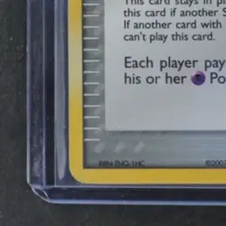 2007 POKEMON EX POWER KEEPERS #79/108 PHOEBE'S STADIUM REVERSE HOLO STAMPED - Image 4