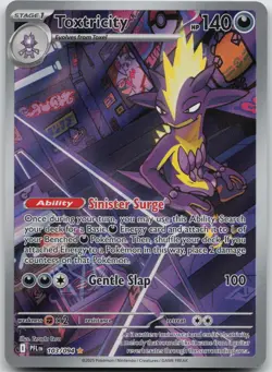 Toxtricity 103/094 Illustration Rare Phantasmal Flames Pokemon NM/M - Image 1