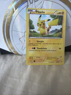 Pikachu 115/114 Pokemon Secret Rare Holo Black & White - Image 3