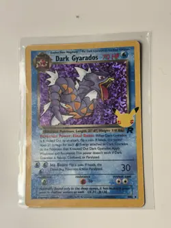 Pokemon TCG Dark Gyarados 8/82 Team Rocket Unlimited Holo Rare 70 HP English - Image 1