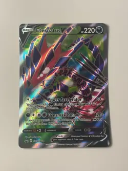 Pokemon TCG Eternatus V SWSH044 SWSH Sword & Shield Promo Holo 220 HP Eng - Image 1