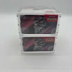 Lot (2) Pokemon SV10 Destined Rivals English Booster Boxes Sealed w/Acrylic Case - Image 2