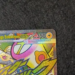 pokemon mega eelektross ex asc full art secret rare holo 350 hp english - Image 4