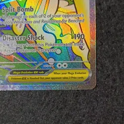 pokemon mega eelektross ex asc full art secret rare holo 350 hp english - Image 5