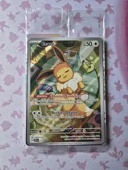 Pokemon TCG Scarlet & Violet Prismatic Evolutions Eevee #173 Promo SEALED - Image 1