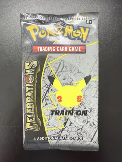 Pokemon Celebrations 25th Anniversary Set of 6 Booster Packs Sealed Unweighed - Image 5