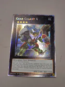 NM Gear Gigant X 1st Edition Platinum Secret Rare RA04-EN188 Yu-Gi-Oh! - Image 2