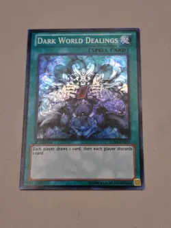 Yugioh Dark World Dealings LCJW-EN251 Super Rare 1st Ed NM - Image 2