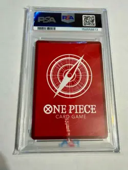 2025 One Piece OP13 EN Monkey D. Luffy Alternate Art OP13-001 Leader PSA 10 - Image 2