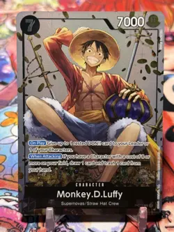 MONKEY D LUFFY - One Piece TCG P-075 - PROMO - Tin Pack Set Vol. 2 - Image 1