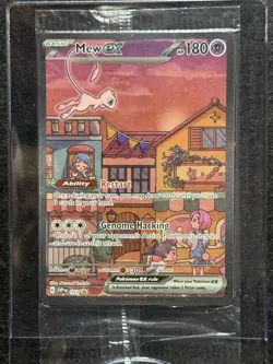 Mew EX 053 Scarlet & Violet 151 Promo Holo Pokemon TCG Card New Sealed - Image 2