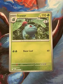 Ivysaur MEG Set 002/132 Card Lot, 2 cards Regular & reverse holo. NM Pokemon - Image 2