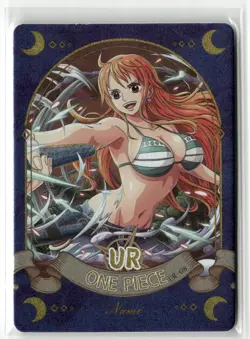 NAMI UR UR-08 Holographic One Piece Collectible Anime Card - Image 1