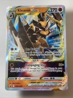 Kleavor VSTAR SWSH249 - SWSH: Sword & Shield Promo Cards Holo (NM) - Image 1