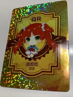 ROCOCO GIRL CAFE GUN CHIBI Goddess Story Anime Waifu Girl Card Foil - Image 1