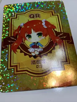 ROCOCO GIRL CAFE GUN CHIBI Goddess Story Anime Waifu Girl Card Foil - Image 2