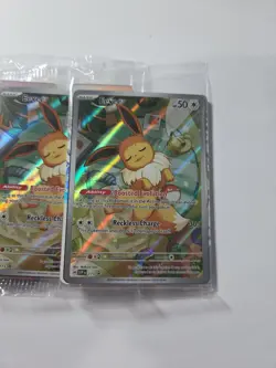 3 Bulk (Sealed) Eevees 173 Sv: Scarlet & Violet Promo Cards Holo All NM - Image 2