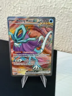 Pokemon Card Walking Wake EX 189/162 Temporal Forces - Near Mint - Image 1