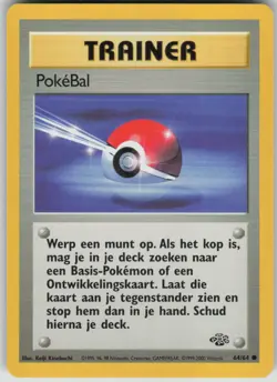 Pokemon TCG Poke Ball Common Jungle 64/64 - Image 1