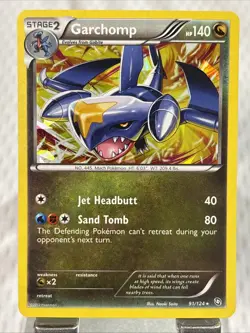 Garchomp (91/124) Dragon Exalted - Exclusive - Cracked Ice Holo - Pokemon MP - Image 1