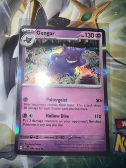 Gengar # 094/165 Holo Rare - Scarlet And Violet 151 Pokemon NM - Image 1