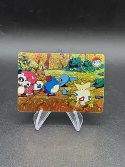 Squirtle Marill Holo Pokemon Vintage Pocket Monsters Vending Prism Sticker 460 - Image 1