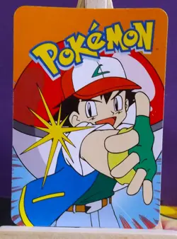 POKEMON POCKET MONSTERS VENDING PRISM STICKER 25 PIKACHU N 2000 NINTENDO - Image 2