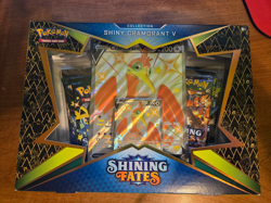 Pokemon TCG Shining Fates Shiny Cramorant V Collection Box SEALED - Image 1