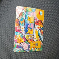Eevee Holo POCKET MONSTERS VENDING PRISM STICKER 464 PIKACHU & FRIENDS MOVIE - Image 2