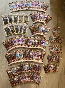 98 Lost Origin Sealed Pokemon Pack Lot - Sleeved Blister & Loose Packs - Image 1