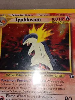 Pokemon Typhlosion 18/111 Holo Rare Neo Genesis Vintage 1995-2000 - Image 5