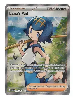 Lana's Aid 207/167 Sv06: Twilight Masquerade Holo Pokemon TCG - NM - Image 1