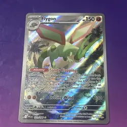 Flygon - 101/094 - Illustration Rare NM, English Pokemon Phantasmal Flames - Image 1
